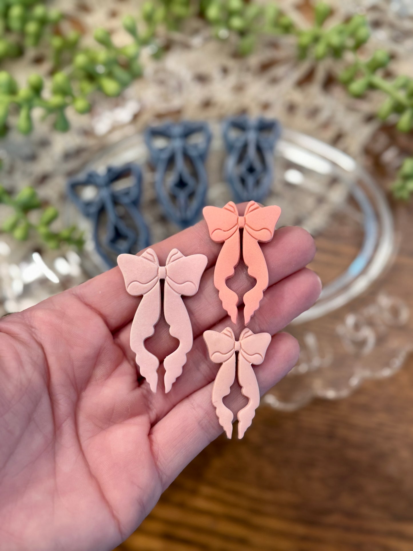 RUFFLES BOW | COQUETTE | CLAY CUTTERS