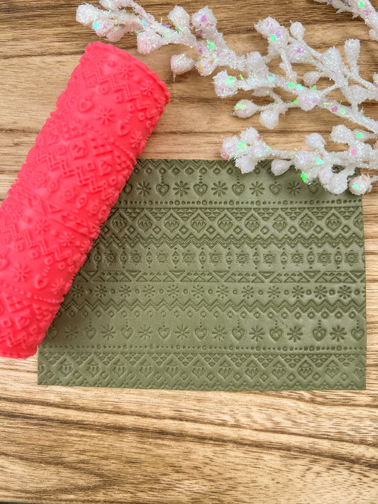 Christmas Sweater Texture Roller