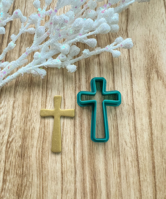 Cross Clay Cutter | Religious Christmas