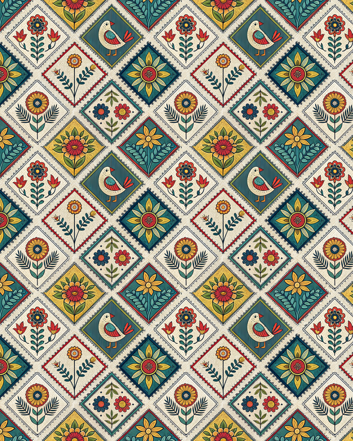 PCC 2037 QUILT SQAURES "C" Transfer Paper | THE CHARM BAR