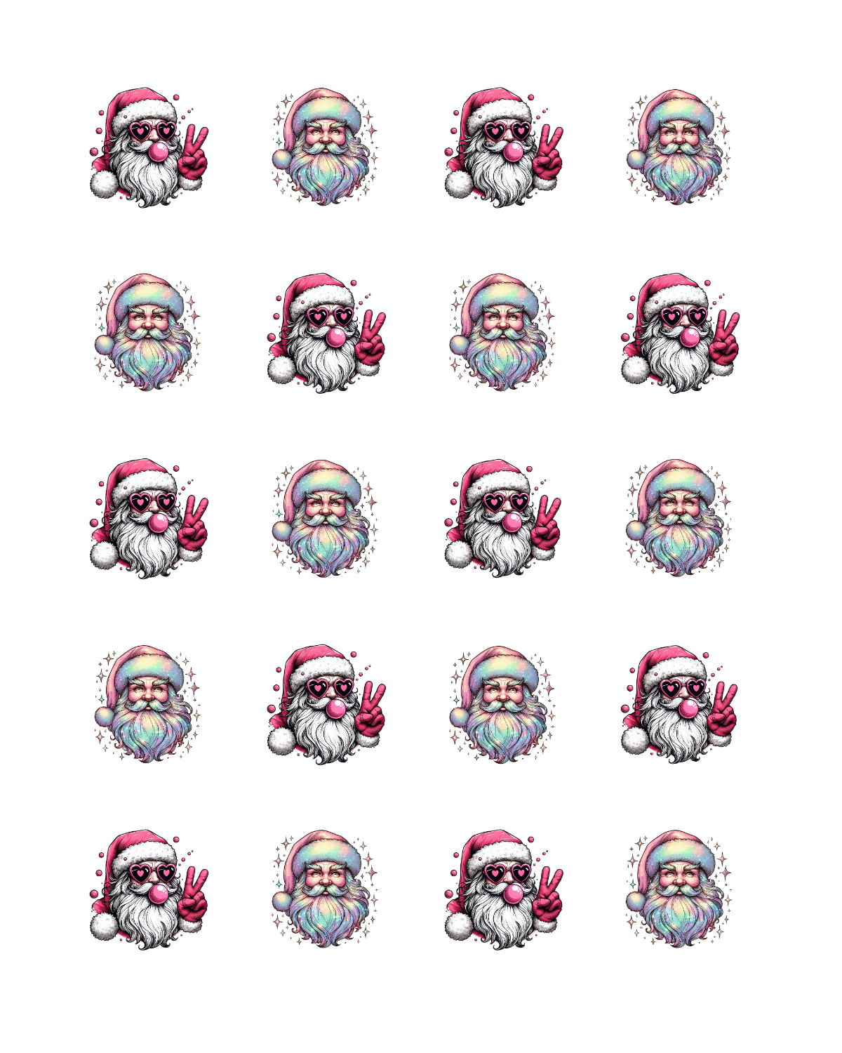PCC 2079 SANTA CLAUS Transfer Paper | THE CHARM BAR