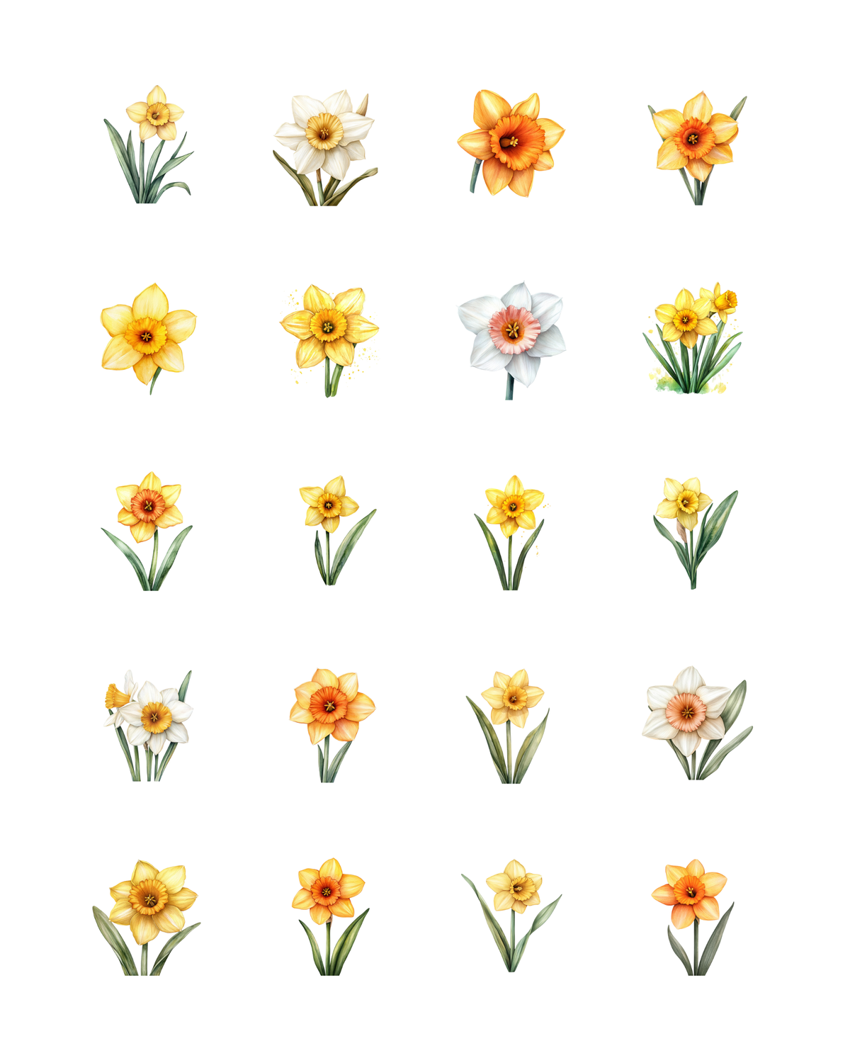 PCC 2185 DAFFODILS Transfer Paper | THE CHARM BAR
