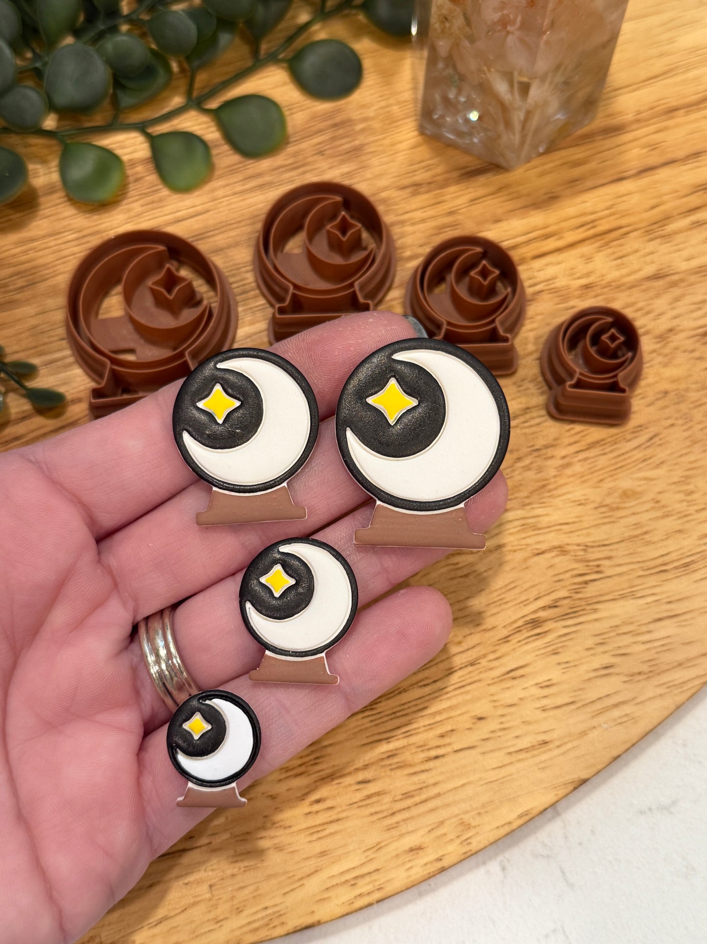 MOON CRYSTAL BALL | SUMMER SOLSTICE | CLAY CUTTERS