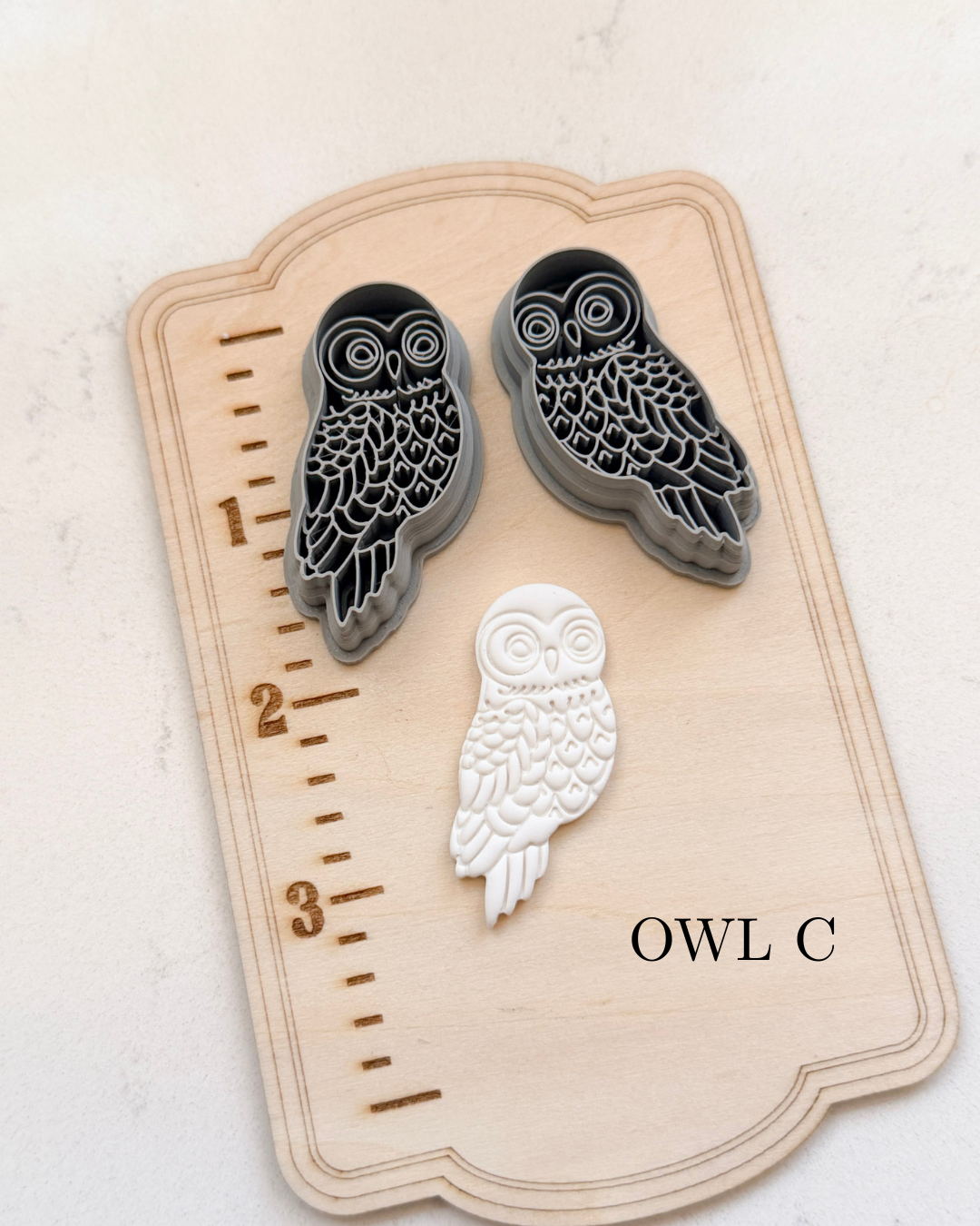 OWLS | FALL AUTUMN | BIRD | POLYMER CLAY CUTTERS