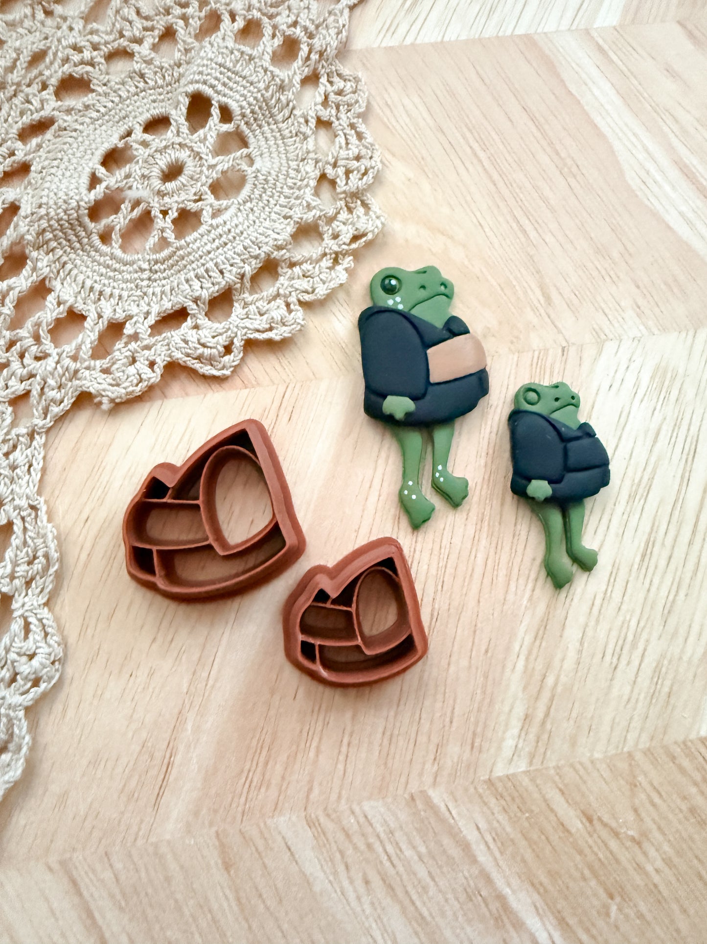 KIMONO | FROG OUTFIT | POLYMER CLAY CUTTERS