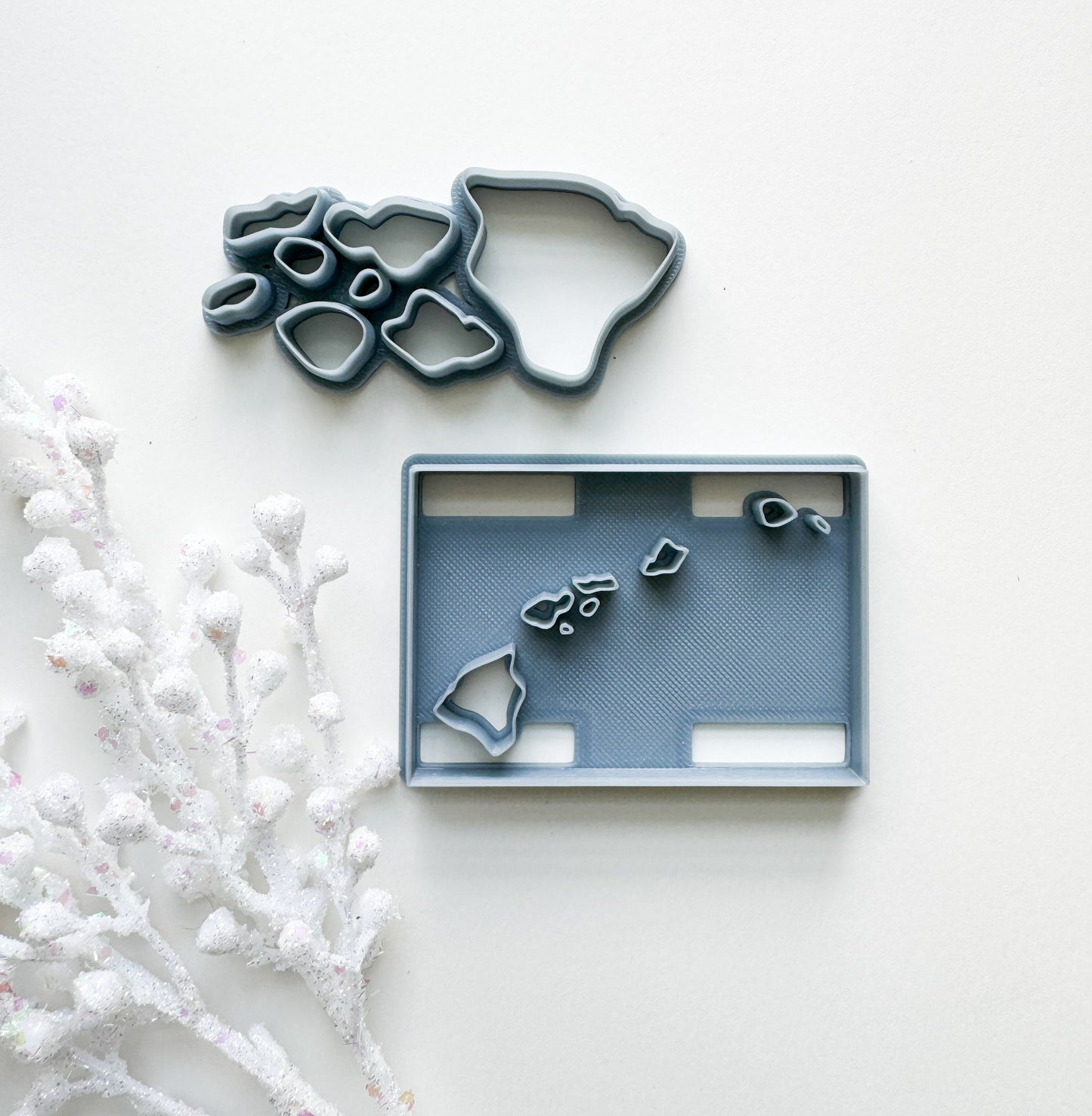 US STATE | ORNAMENT | CLAY CUTTER