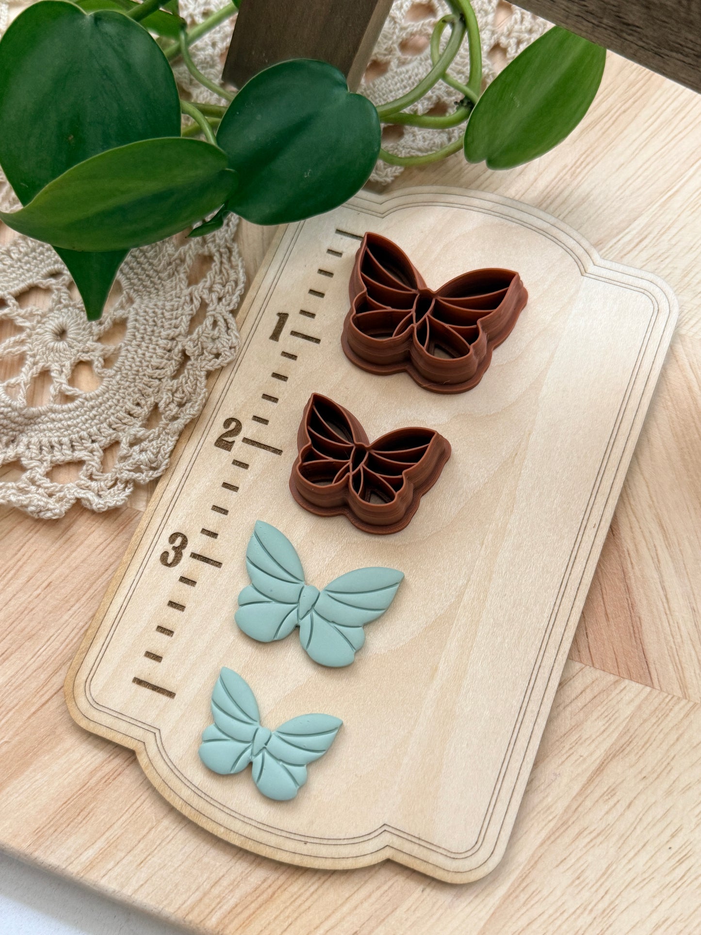 BUTTERFLY | Grandma Core | Polymer Clay Cutter