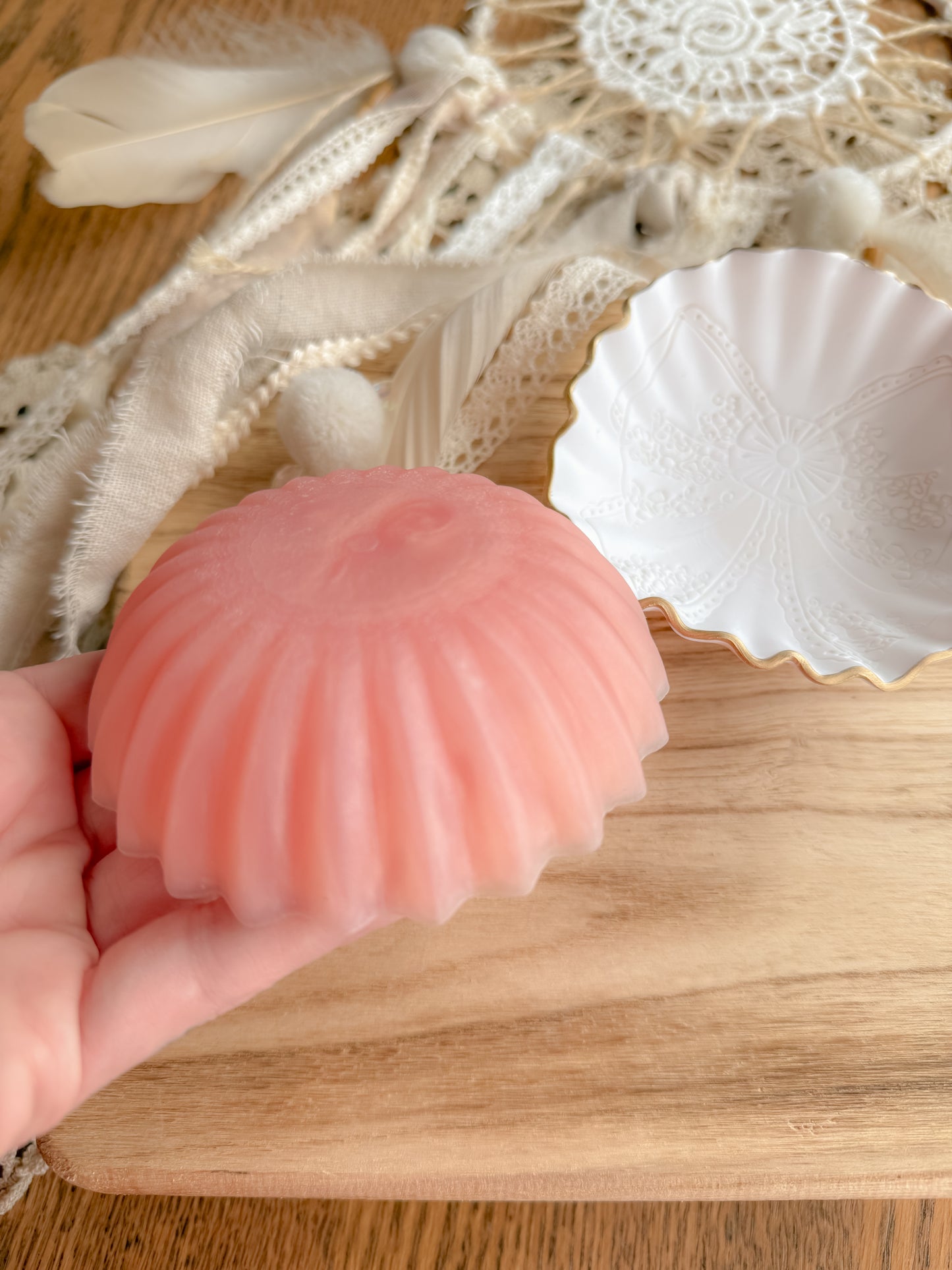 SCALLOP SILICONE TRINKET DISH MOLD