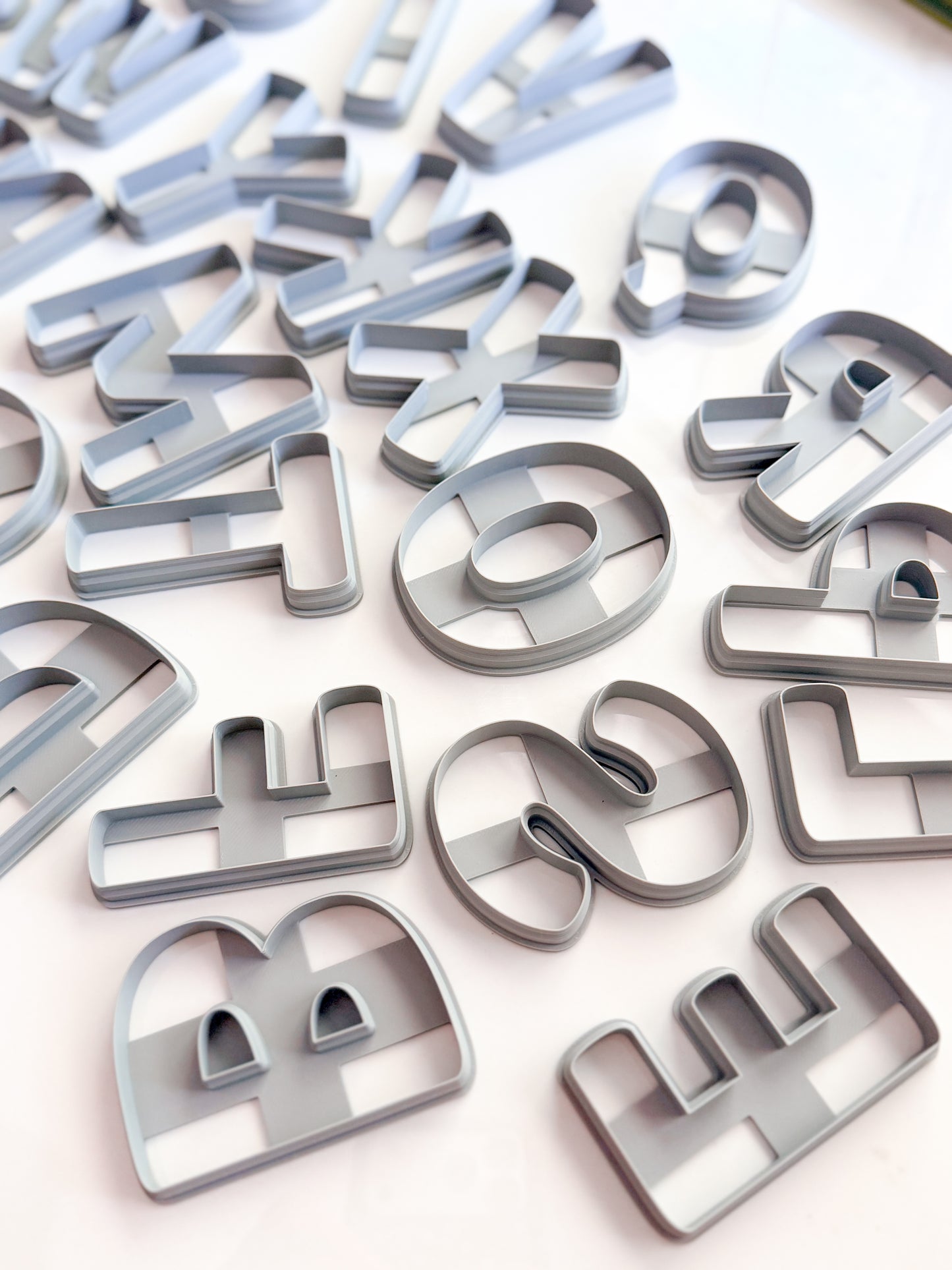 LARGE LETTERS | ALPHABET | POLYMER CLAY CUTTERS