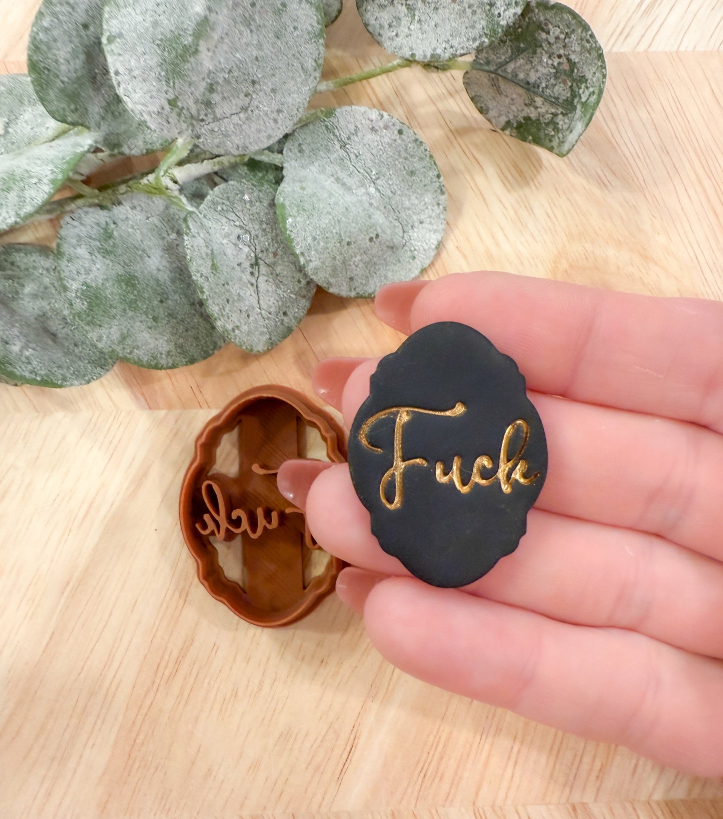 F*CK FRAMED | BAD WORDS | INAPPROPRIATE SAYINGS | CLAY CUTTER