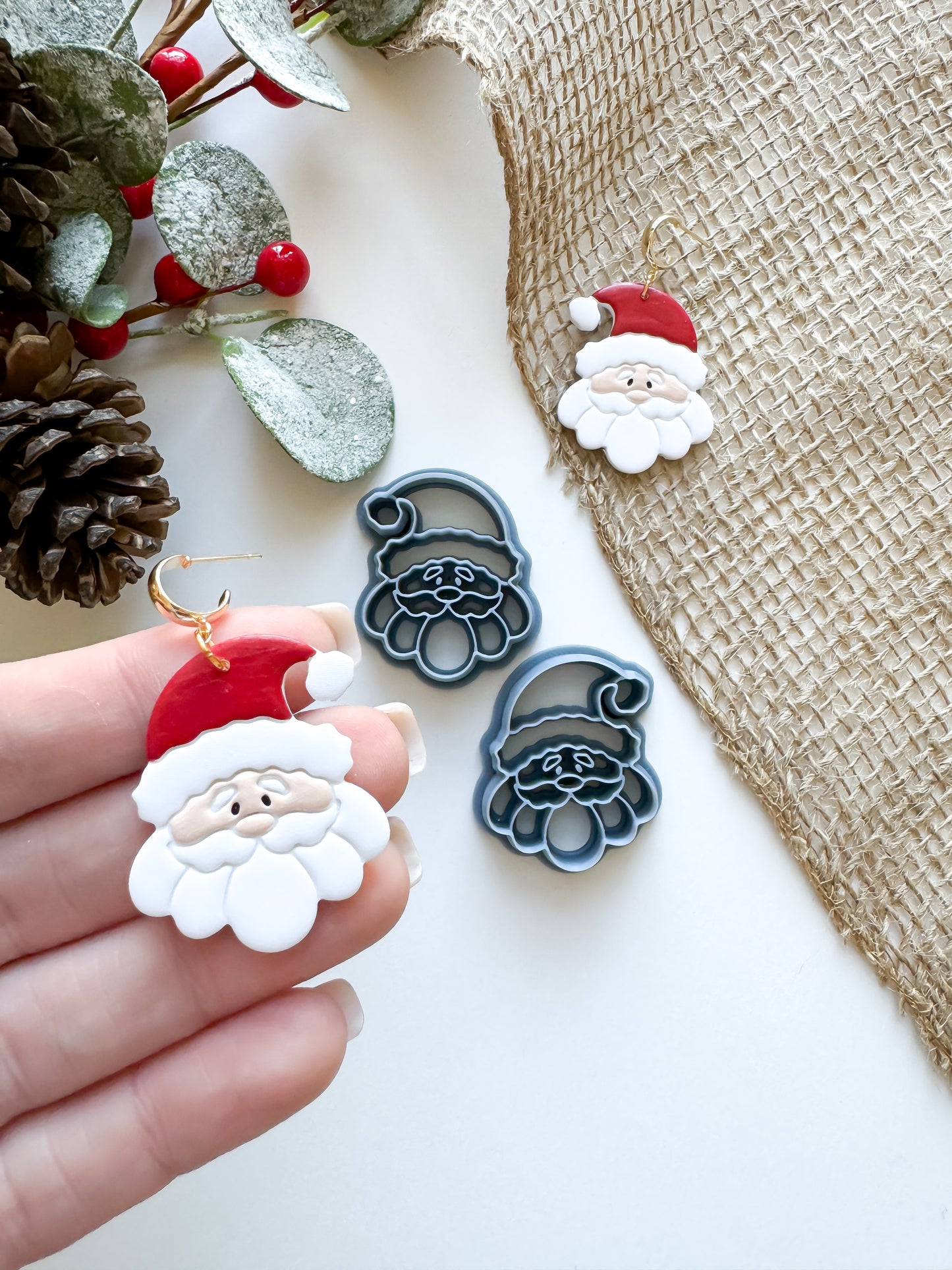 SANTA CLAUS | CHRISTMAS | CLAY CUTTER