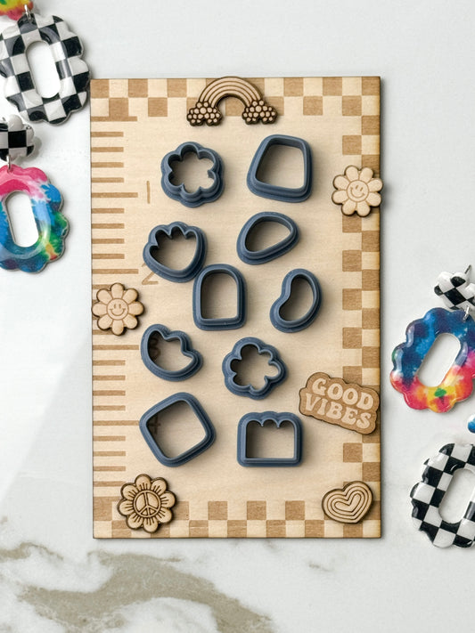 Groovy Stud Pack Clay Cutters