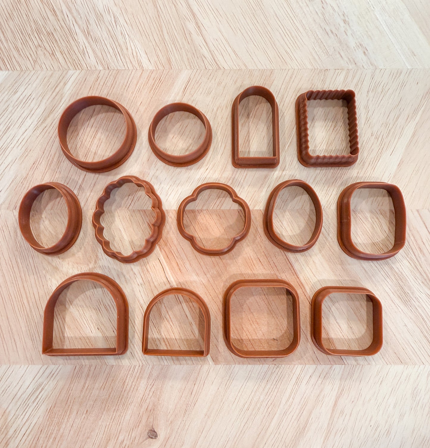 LARGE CUTOUT CUTTER BUNDLE | CLAY CUTTERS | POLYMER CLAY CUTTERS