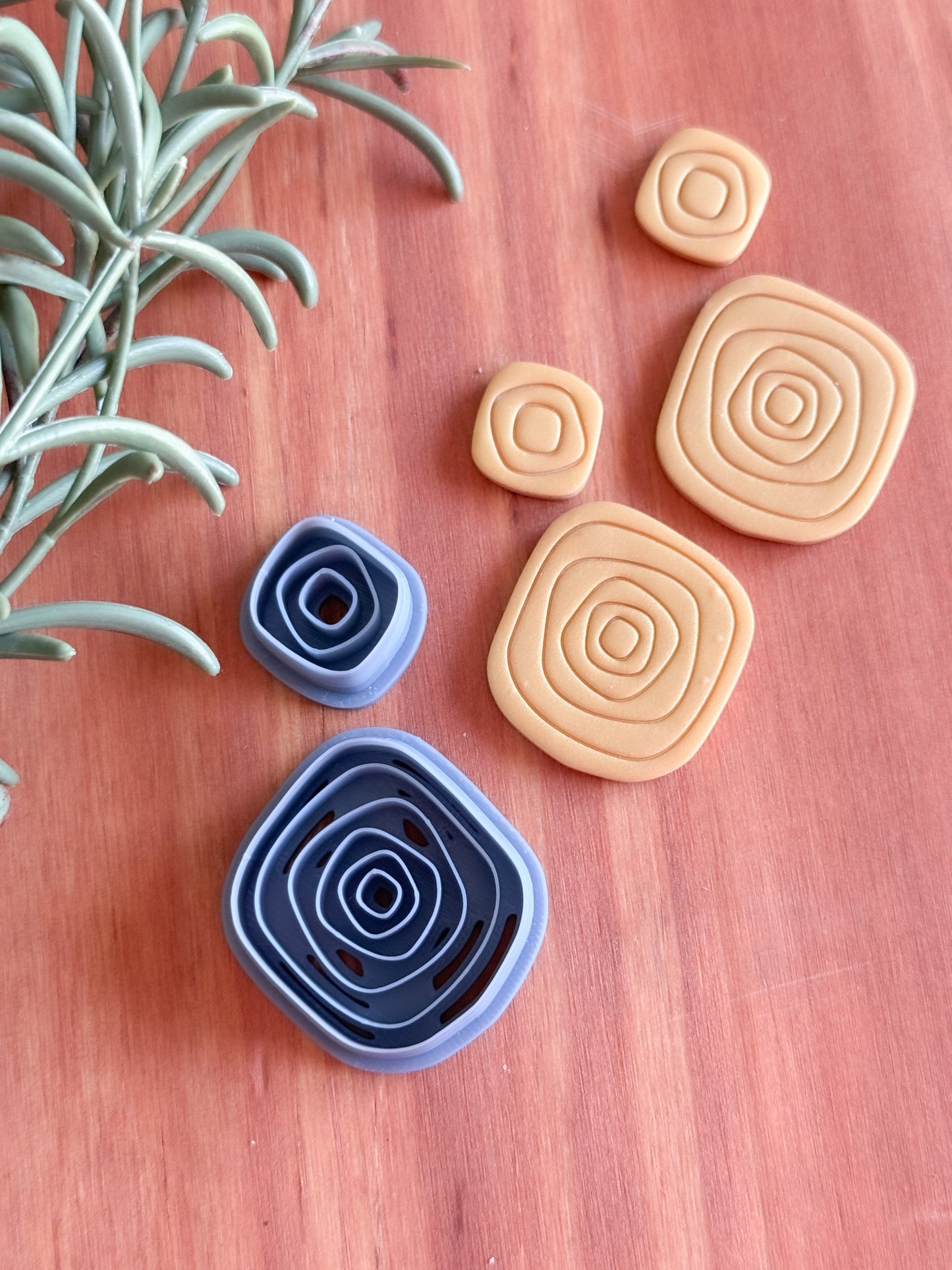 ORGANIC SQUARED SET | CLAY CUTTERS