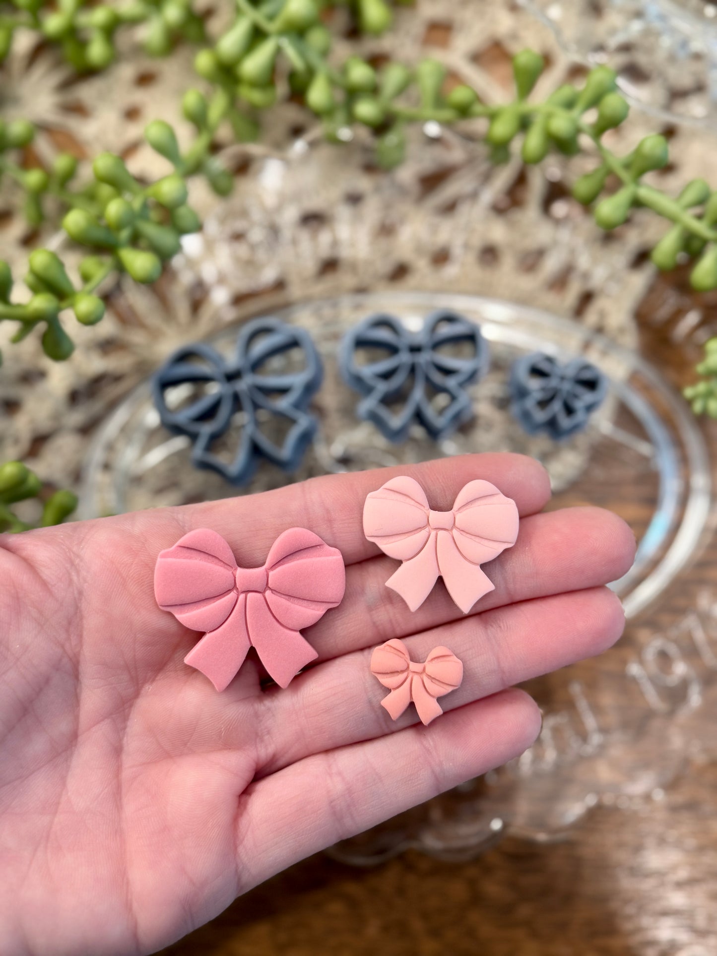 TWISTED BOUTIQUE BOW | COQUETTE | CLAY CUTTERS