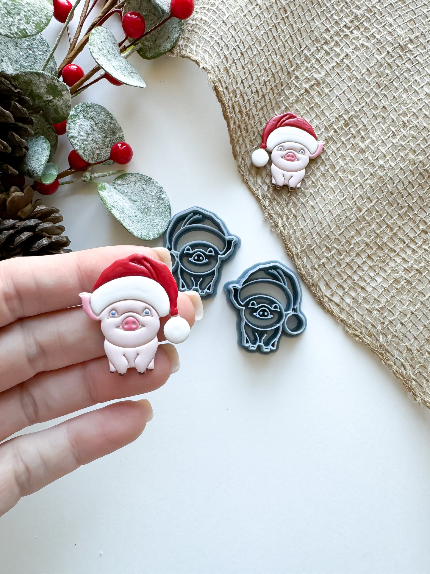 CHRISTMAS PIG | CHRISTMAS | CLAY CUTTER