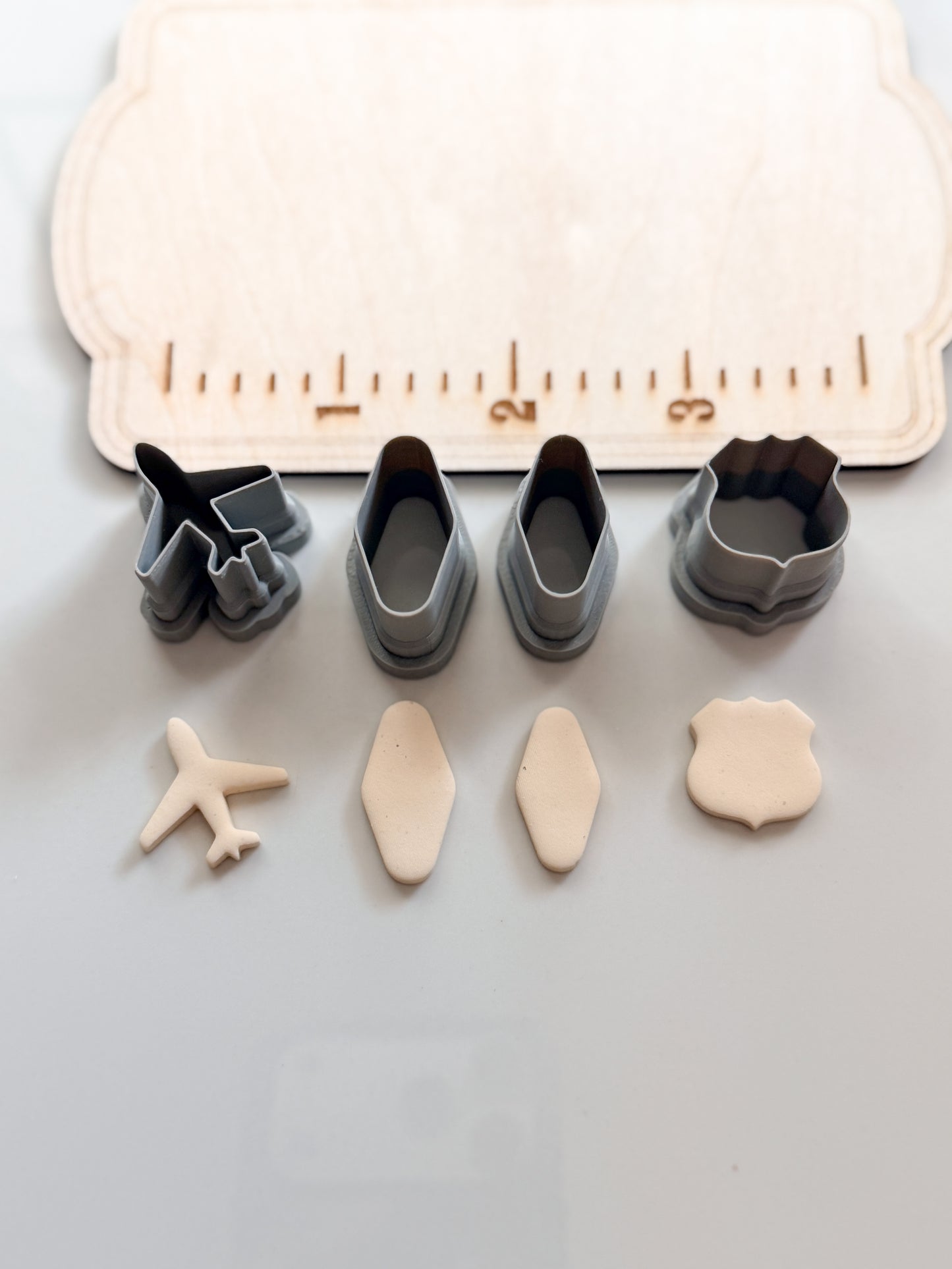 TRAVEL CHARM CUTTERS | CLAY CUTTERS | POLYMER CLAY CUTTERS