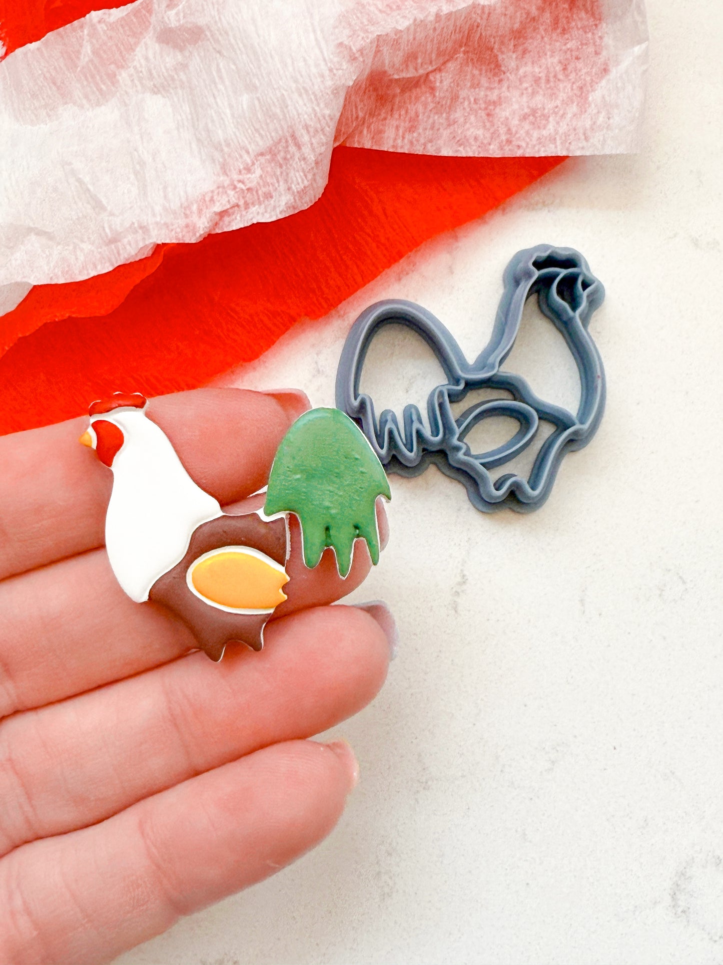 ROOSTER | FARM ANIMAL | CLAY CUTTER