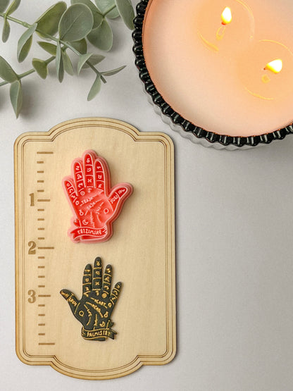 Palmistry Hand Clay Cutter