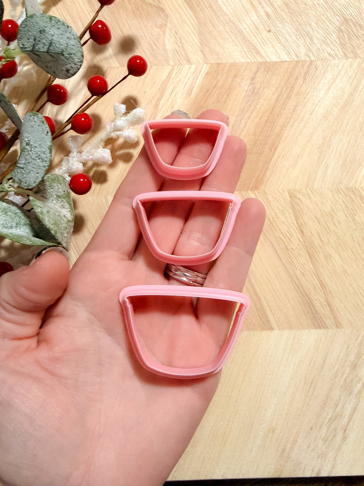 PYREX BOWL SET (deep) ORNAMENT CLAY CUTTER | CHRISTMAS | POLYMER CLAY CUTTER