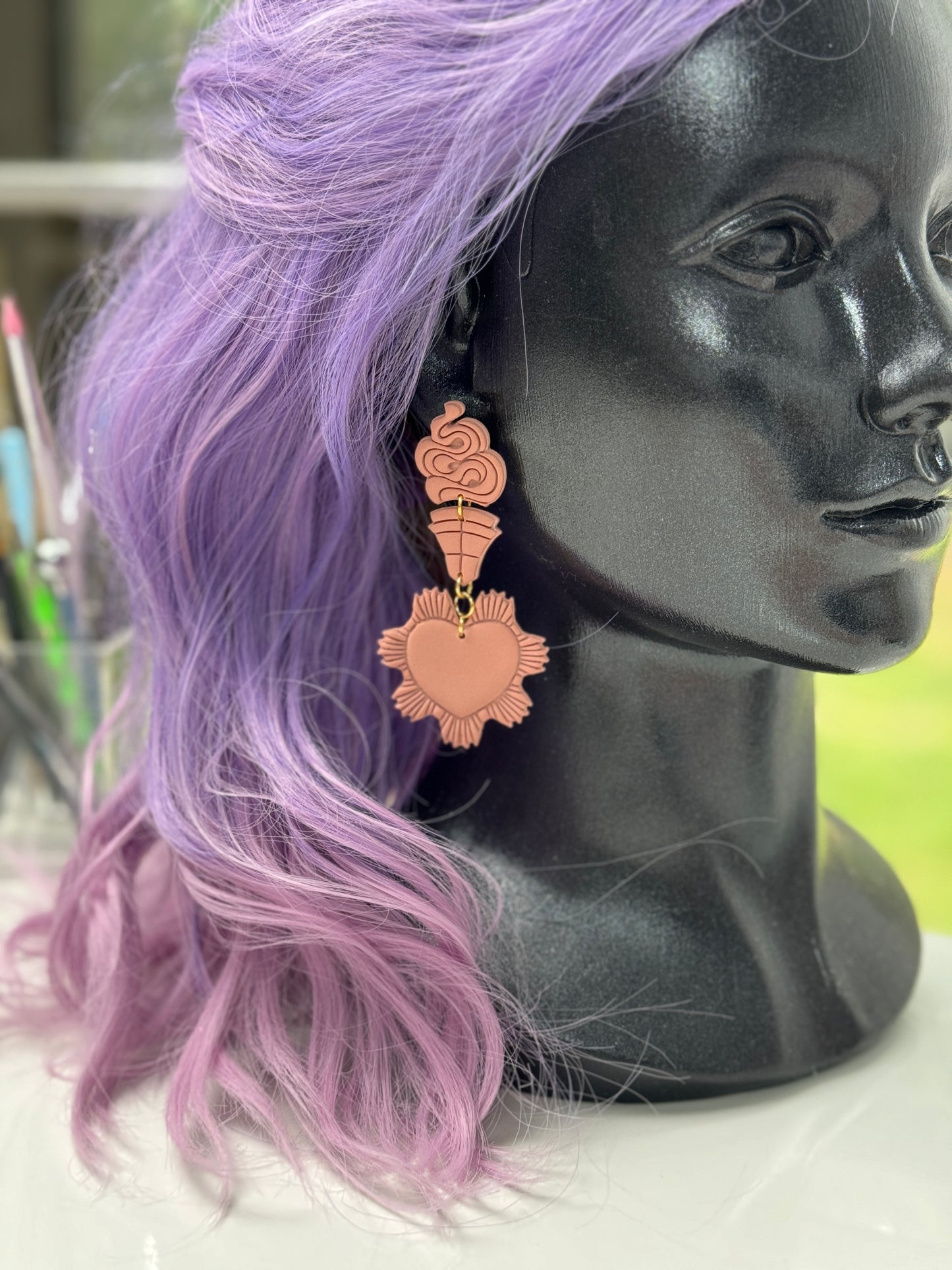 Sacred Heart Art Deco | Tattoo | Clay Cutter Set