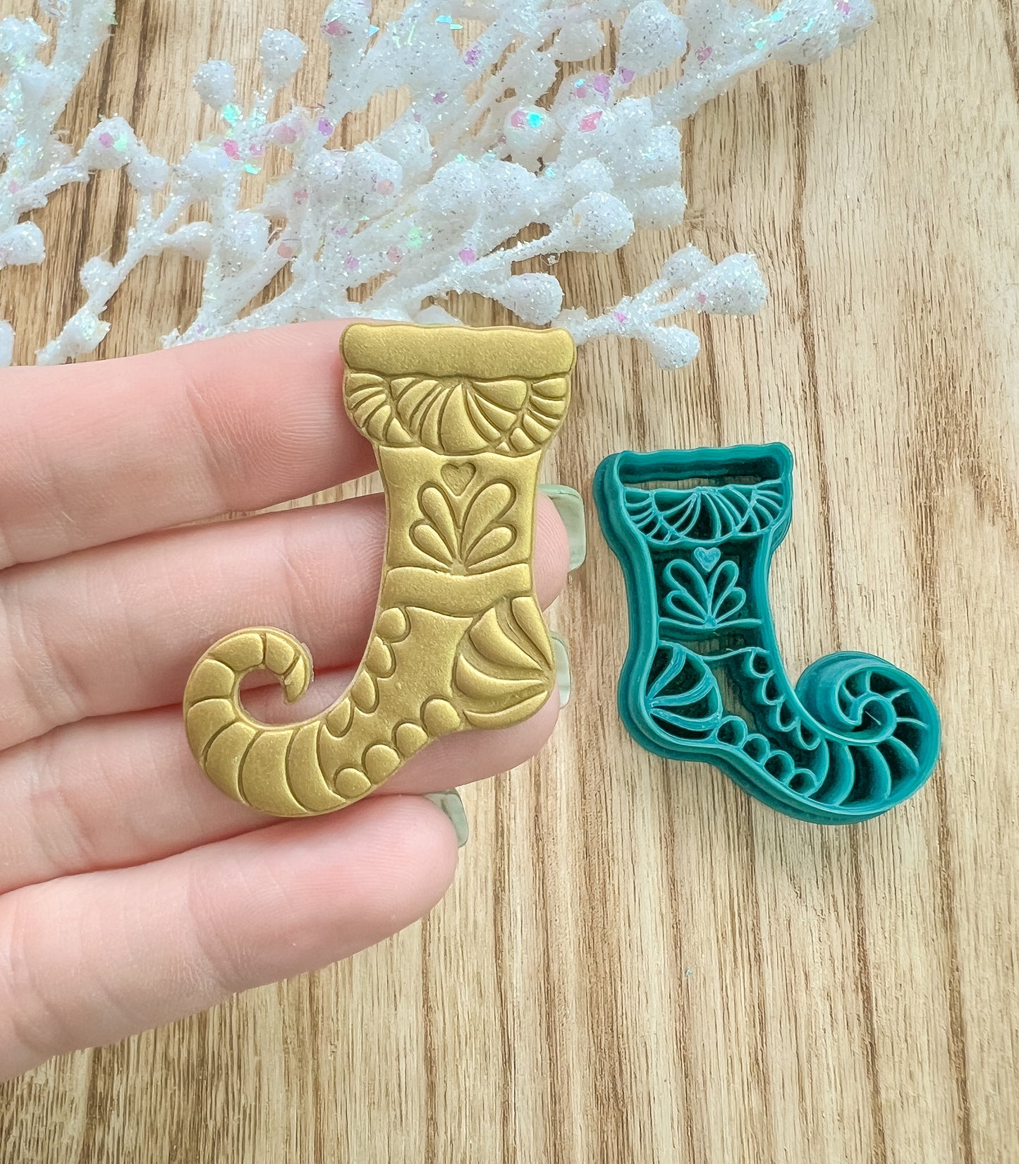 ELF STOCKINGS | CHRISTMAS | CLAY CUTTERS