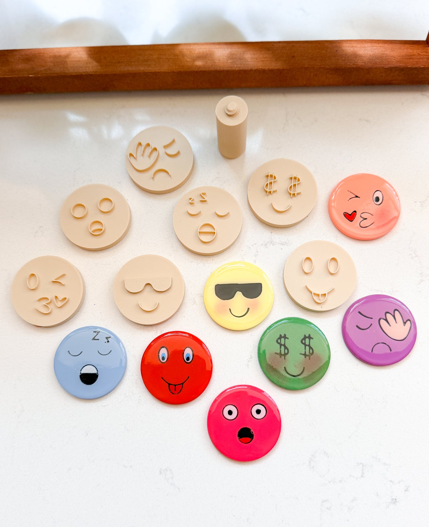 MOOD EMOJI STAMP BUNDLE #2 | POLYMER CLAY CUTTER
