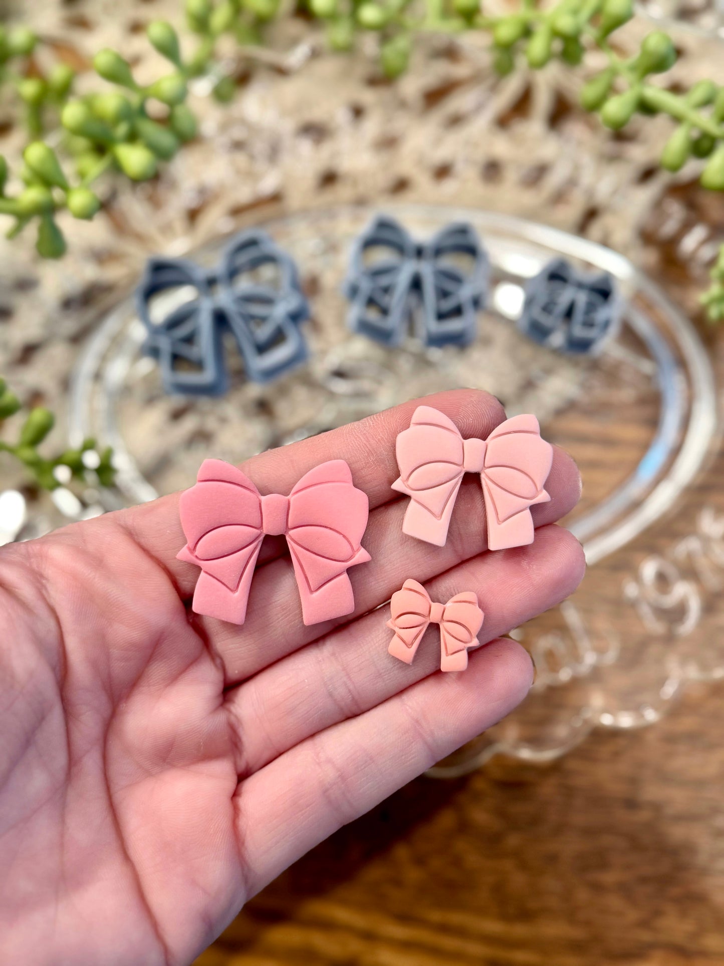 STACKED BOW | COQUETTE | CLAY CUTTERS