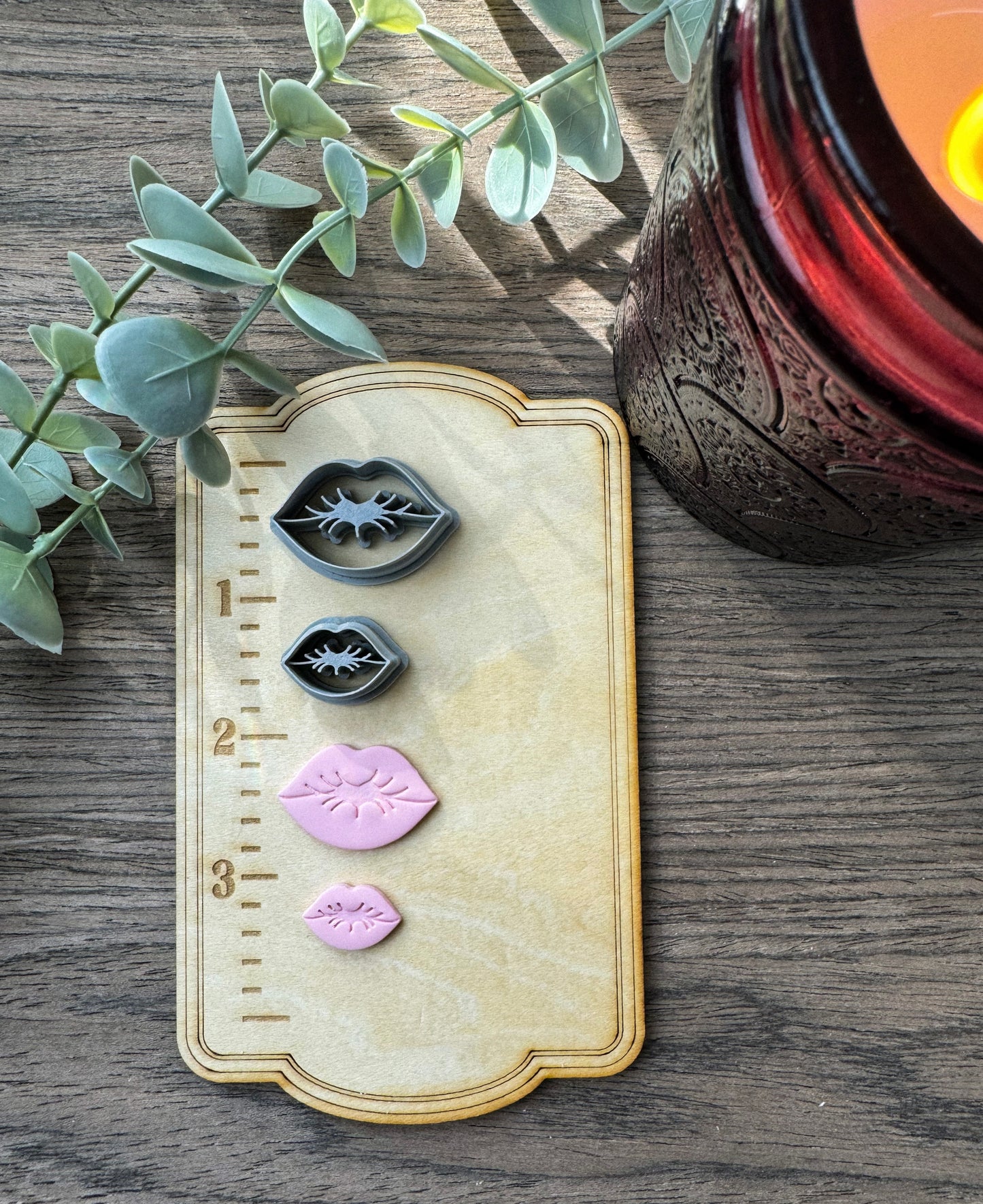 Pucker Up Lips Clay Cutters