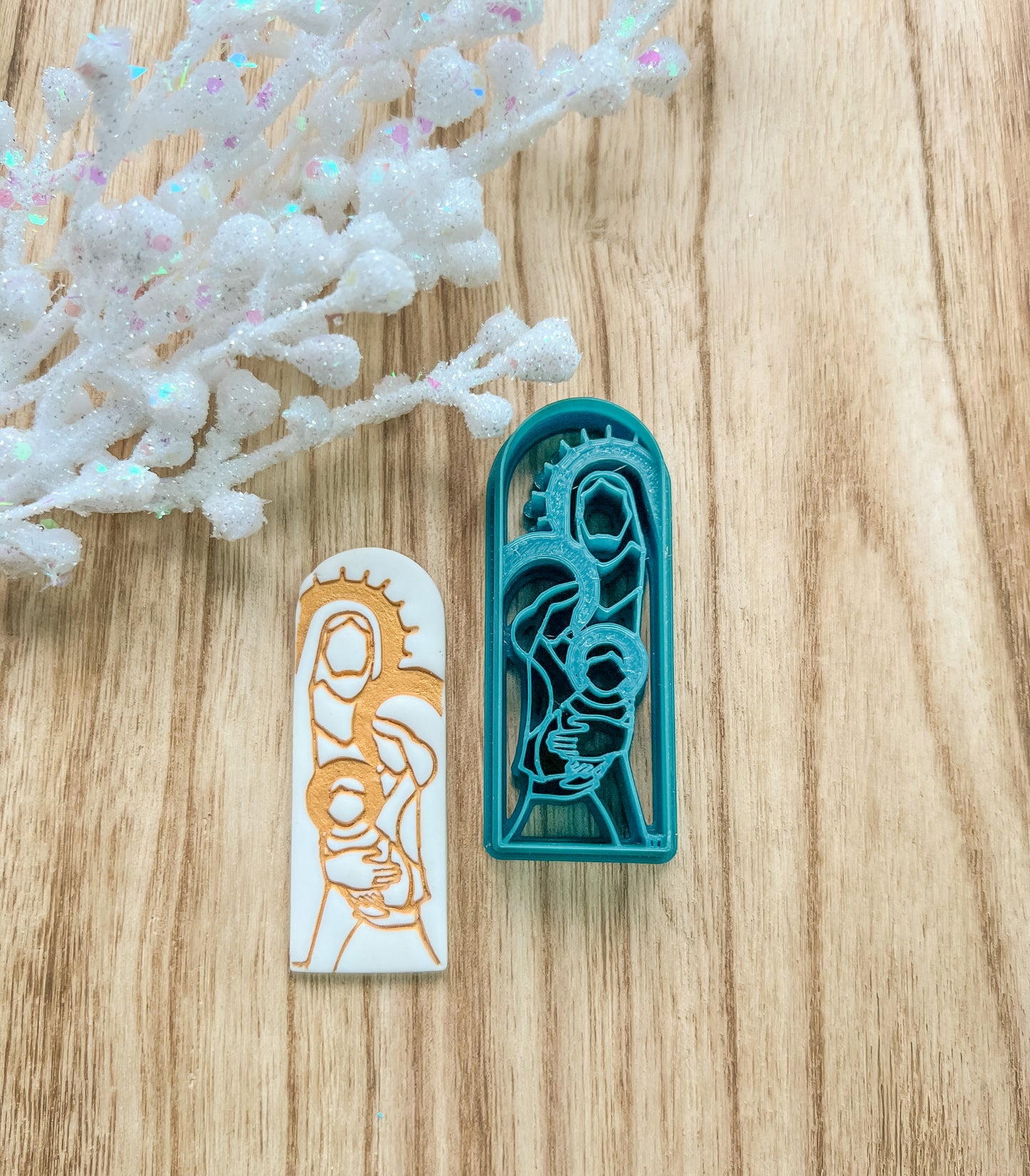 NATIVITY SCENE | RELIGOUS CHRISTMAS | CLAY CUTTER