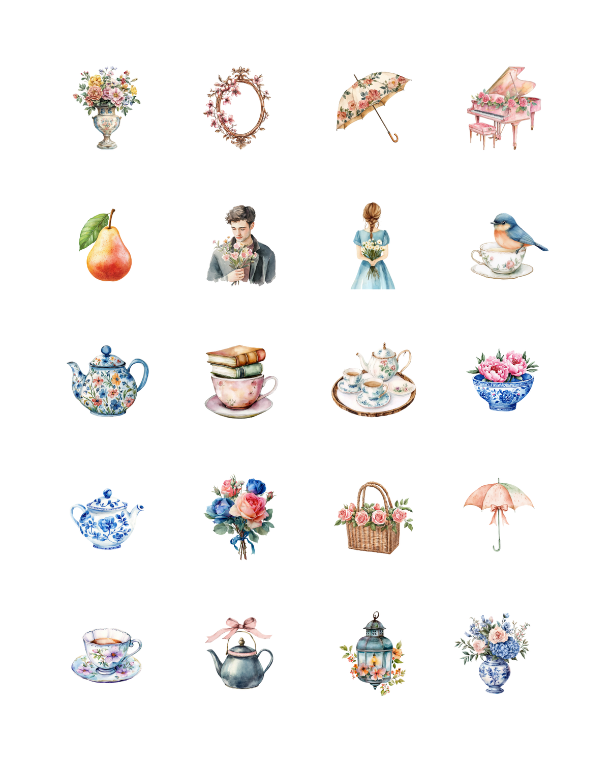 PCC 2179 CHINOISERIE TEA Transfer Paper | THE CHARM BAR