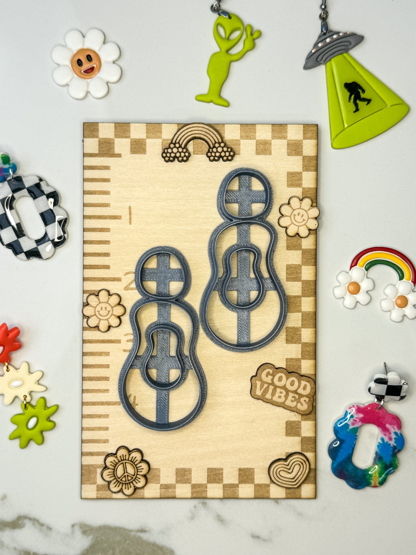 Groovy Organic Dangle Clay Cutter Set