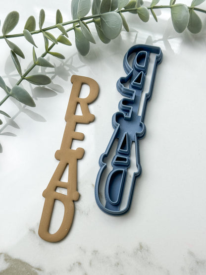 READ BOOKMARK | LETTERS | CLAY CUTTER