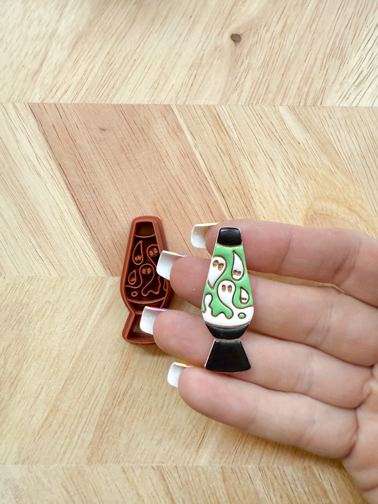 GHOST LAVA LAMP | HALLOWEEN 2025 | CLAY CUTTERS