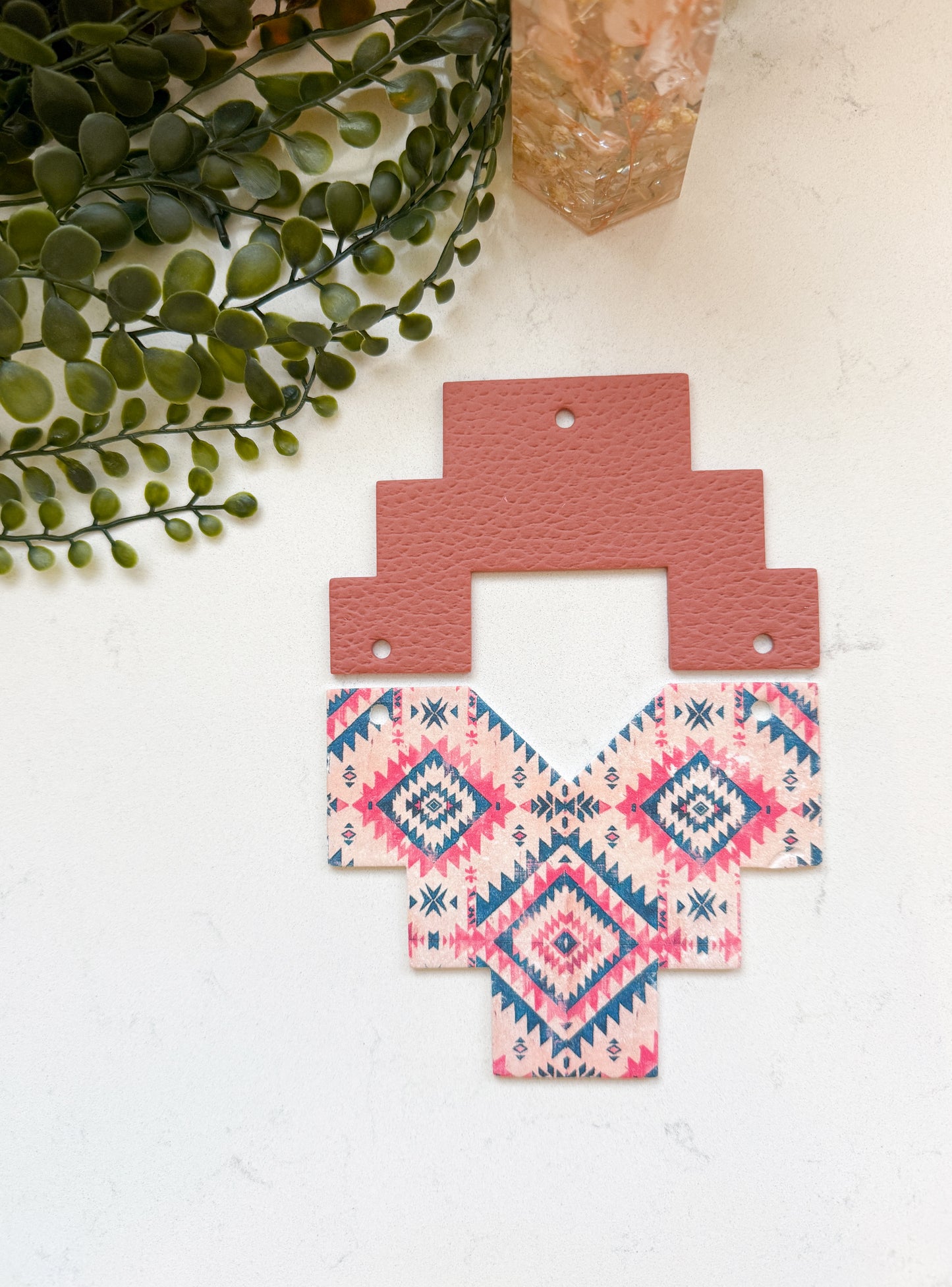 WALL ART | AZTEC PYRAMID | LARGE CLAY CUTTER