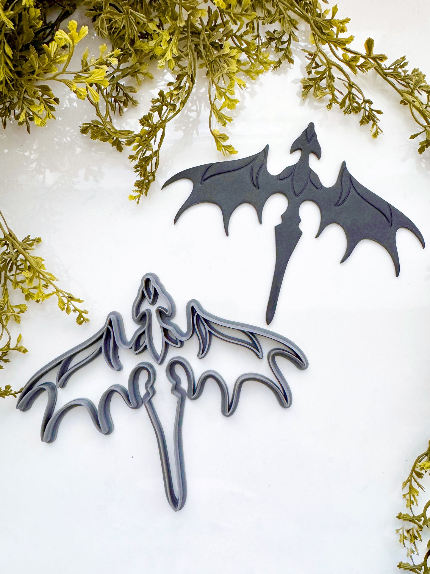 WALL ART | DRAGON | ENCHANTMENT | LARGE CLAY CUTTER