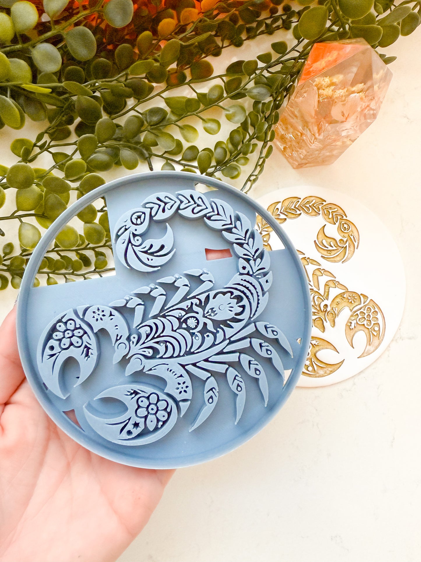 WALL ART | SCORPION | LARGE CLAY CUTTER