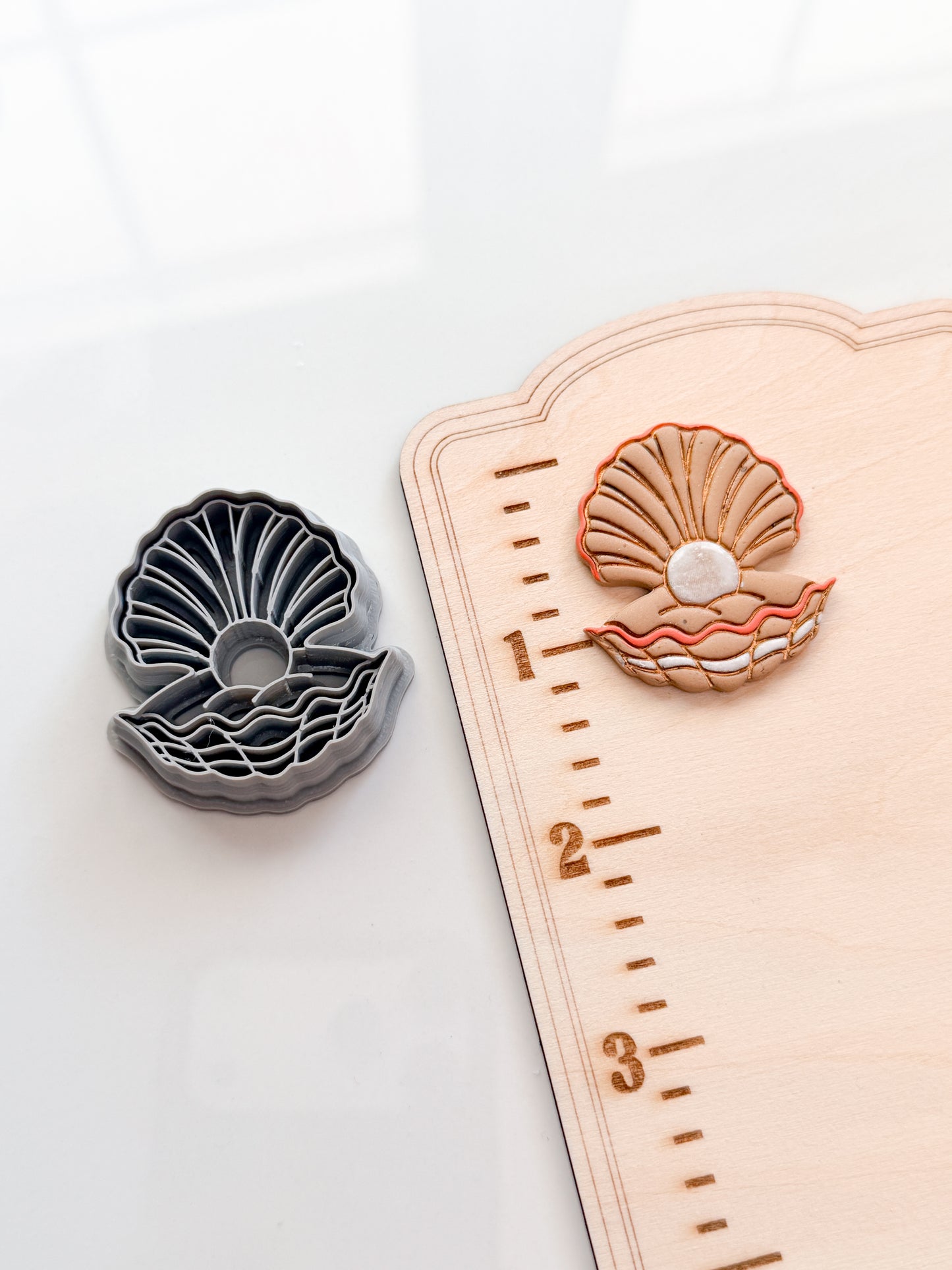 OPEN CLAM SHELL | OCEAN | SUMMER | CLAY CUTTERS