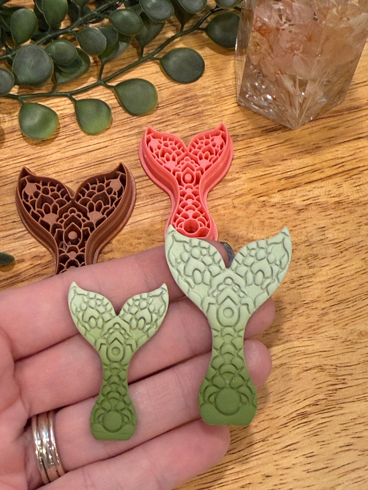 MANDALA WHALE TAIL | SUMMER SOLSTICE | SEALIFE | CLAY CUTTER