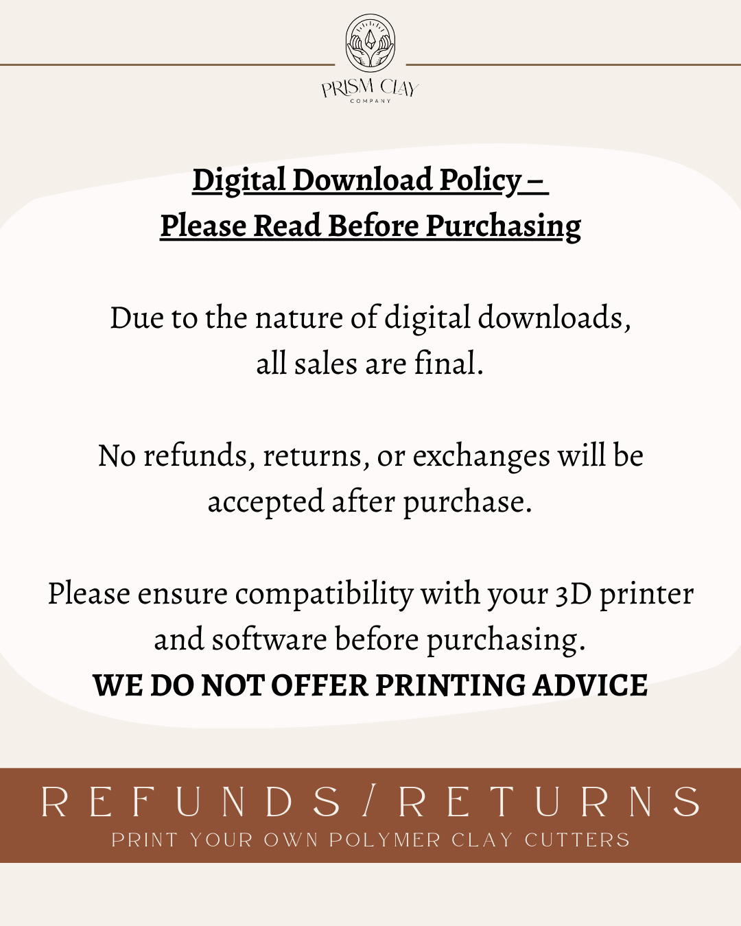 Hermit Crab STL File | Digital Instant Download | 3D Printing STL File | Polymer Clay Tool | Polymer Clay Cutter STL File (Copy)