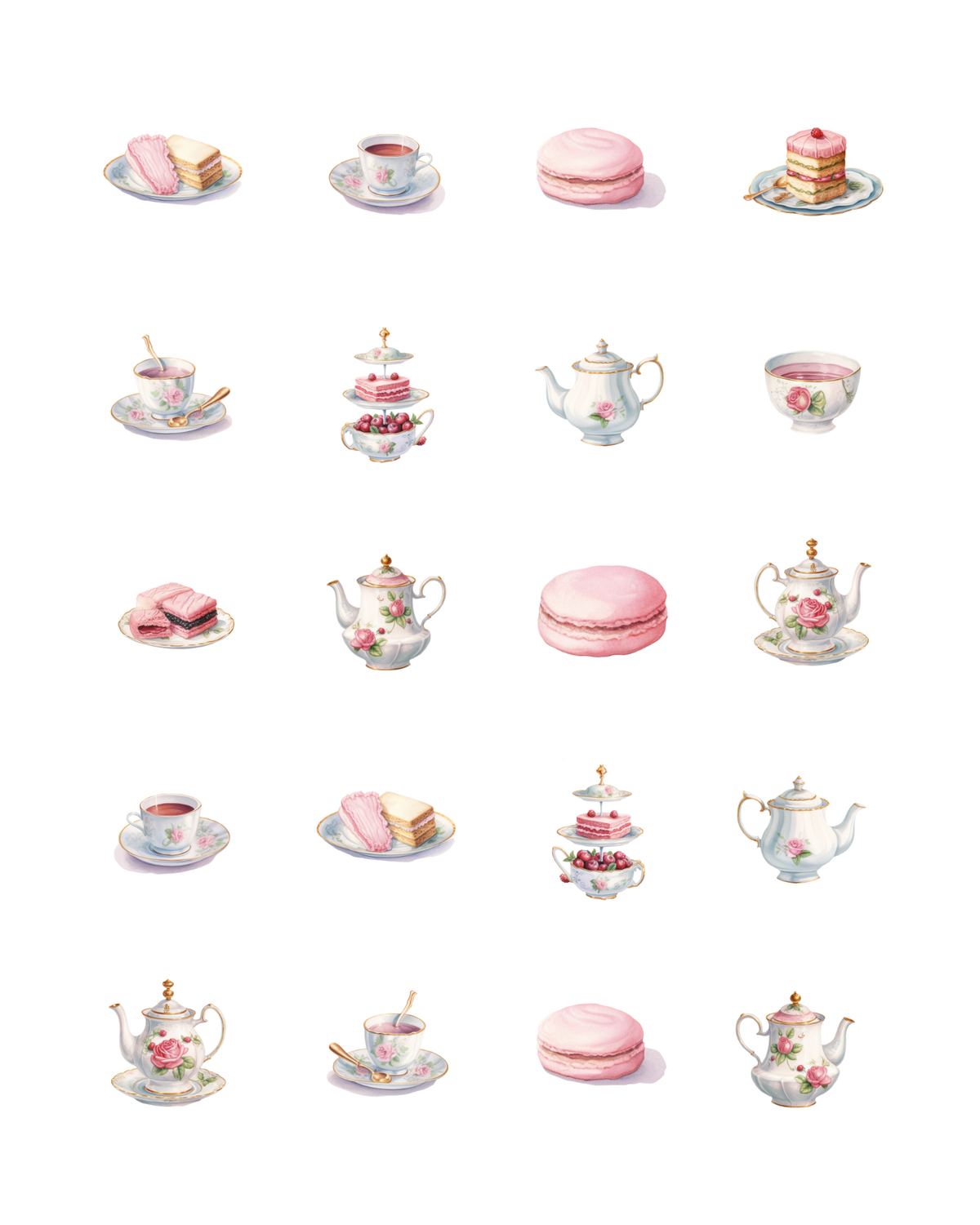 PCC 2178 ENGLISH TEA Transfer Paper | THE CHARM BAR