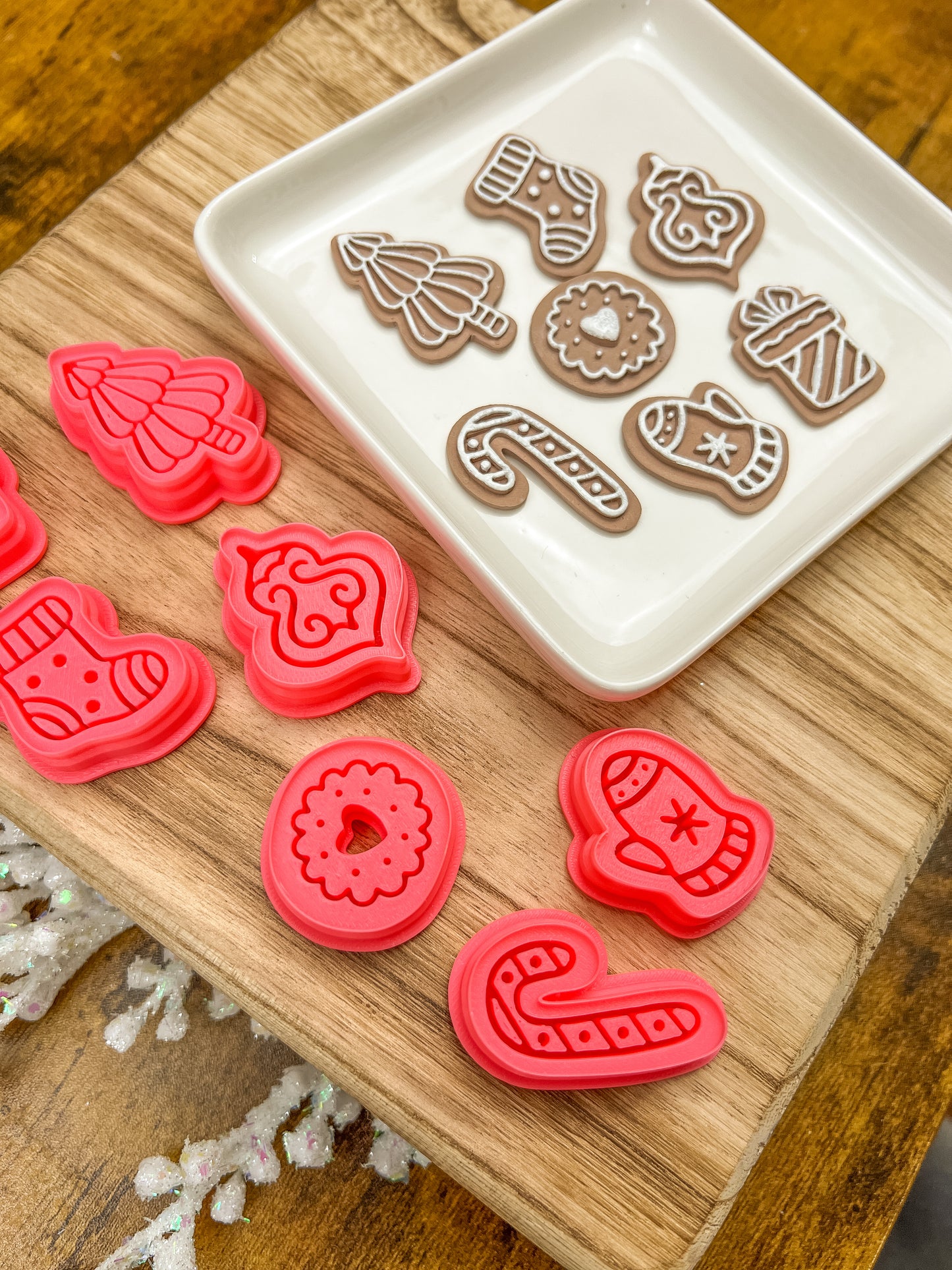 Gingerbread Cookie Clay Cutters | Cookies | Santa’s Cookies