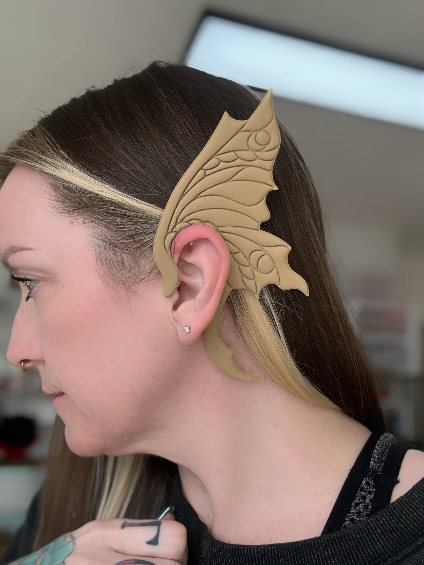 MOTHER OF DRAGONS HYBRID WING EARCUFF | FANTASY | CLAY CUTTER