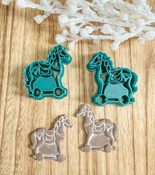 Toy Horse Clay Cutters | Christmas Toys