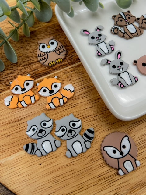 Raccoon | Woodland Animal Clay Cutter Set