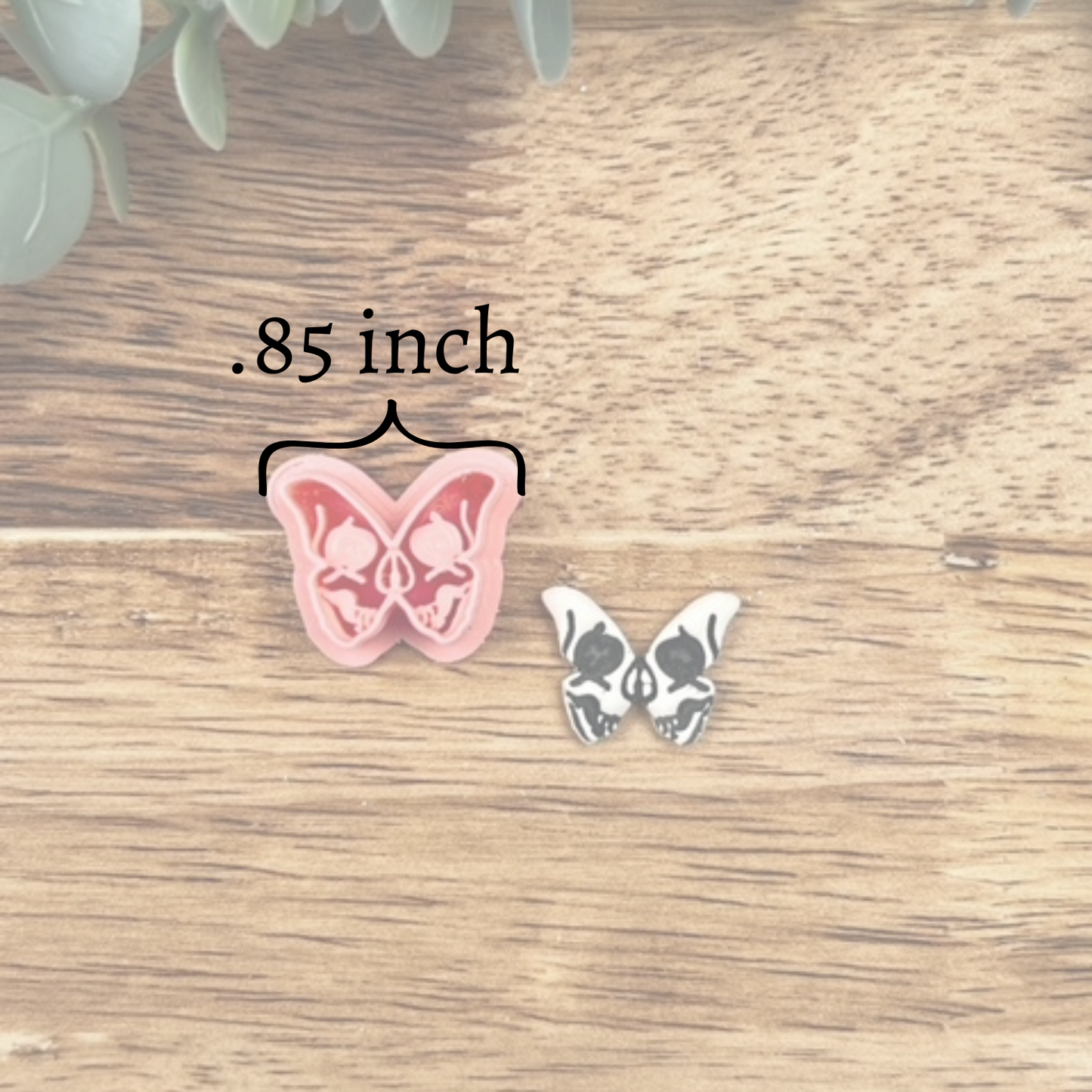 BUTTERSKULL BUTTERFLY | HALLOWEEN 2023 | CLAY CUTTER