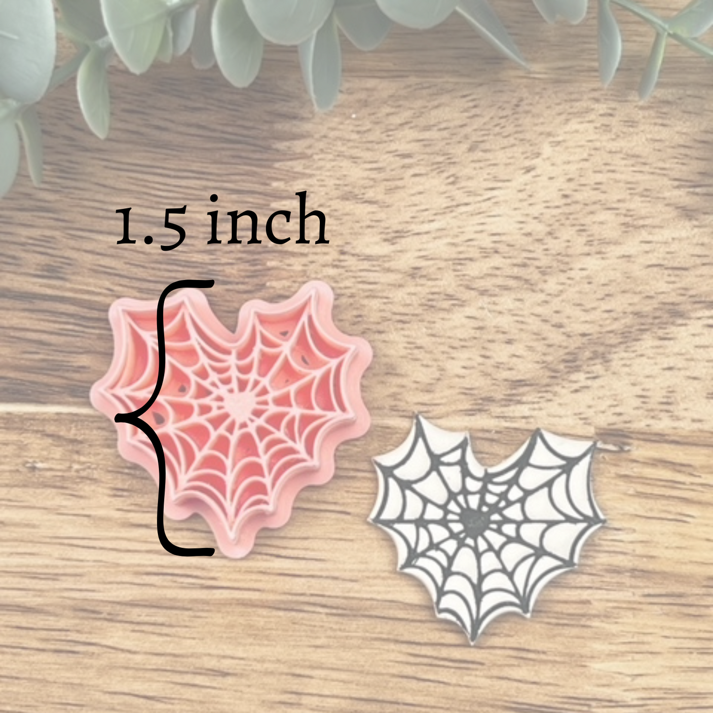 Heart Spiderweb Clay Cutter