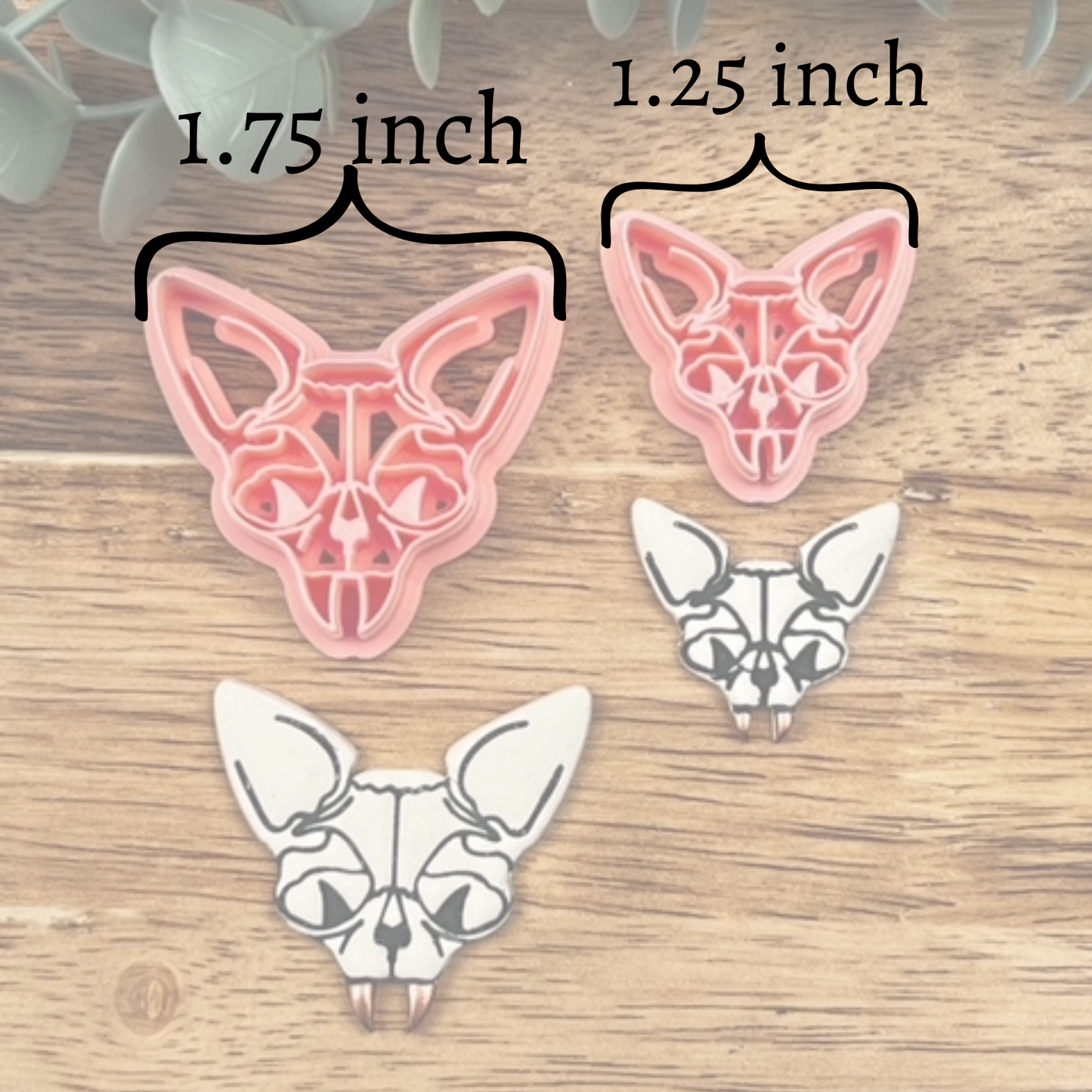 CAT SKELETON HEAD | HALLOWEEN 2023 | CLAY CUTTER