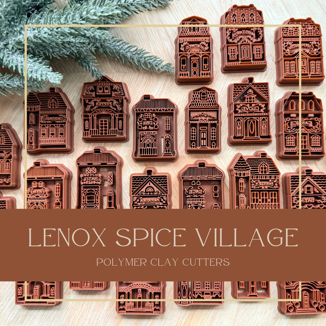 SPICE VILLAGE | VINTAGE KITCHEN NOSTALGIA | POLYMER CLAY CUTTERS