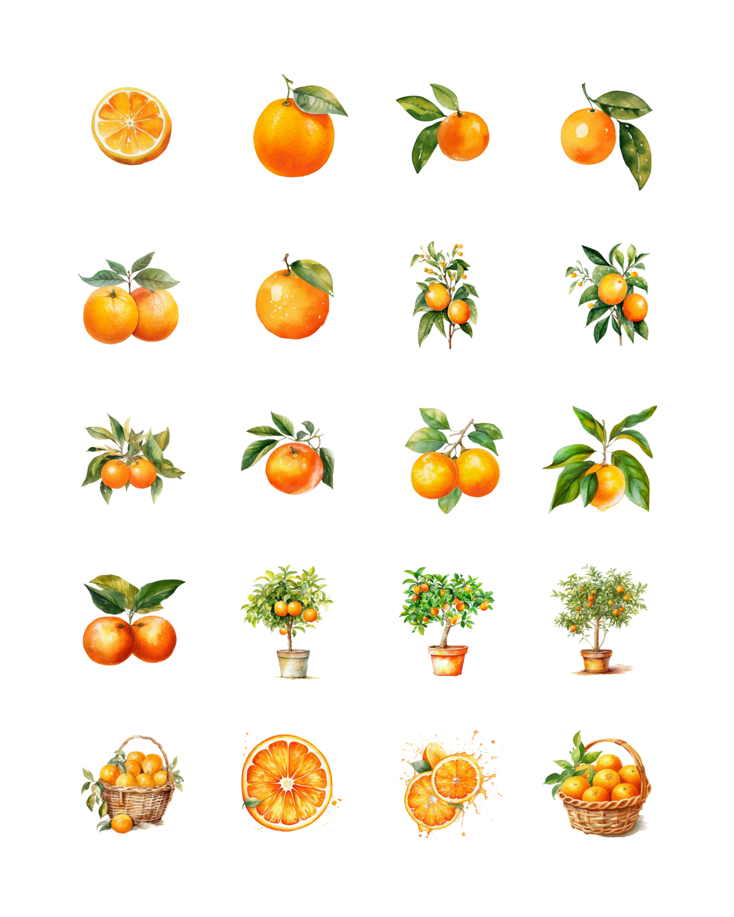PCC 2296 ORANGE CITRUS Transfer Paper | THE CHARM BAR